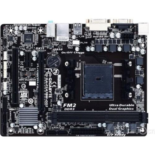 Gigabyte F2A78M-DS2 GA-F2A78M-DS2 motherboard FM2/FM2+ DDR3 A78 desktop motherboard mainboard free shipping