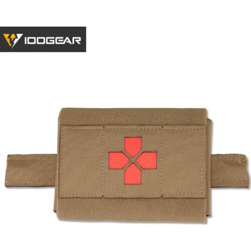 IDOGEAR Tactical Medical Pouch Tactical Micro Med kit Molle Pouch Military Airsoft First Aid Kits Bag 3571