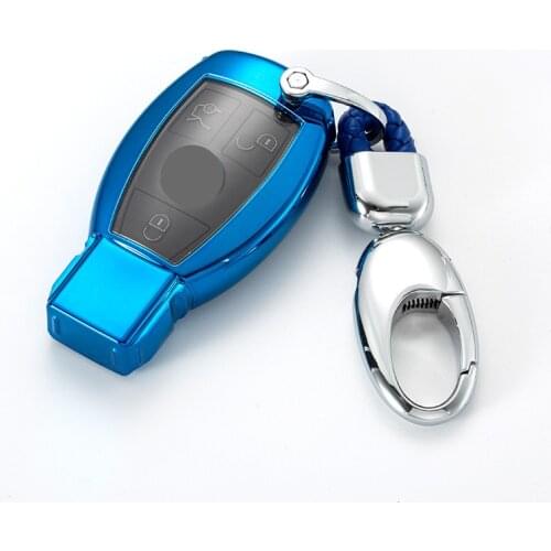 Soft TPU key case for car key cover for Mercedes-Benz C-Class W204 GLC 260 C200 The CIA GLA W205 W212 C S E class car styling