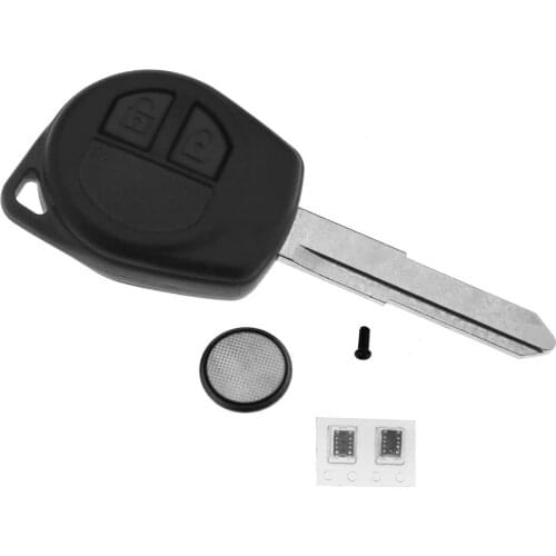 New Remote Key Fob Case Shell Batter 2Button Replace Suzuki/Vauxhall Agila
