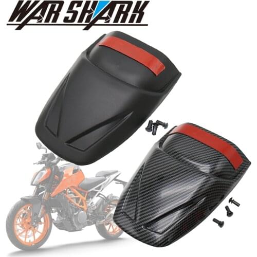FOR KTM 390 DUKE390 DUKE250 DUKE 250 2017-2020 Motorcycle Front Mudguard Fender Rear Extender Extension Carbon Fiber Texture ABS