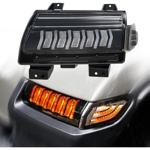 Front Bumper led turn signal lights & DRL for Jeep Wrangler JL / JT sport(s) assembly lighting system