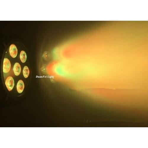 10pcs/lot RGBWA led par waterproof lighting stage flat par dmx pro par 64 led 7x15w