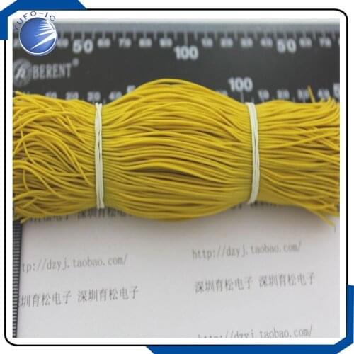 1000PCS/LOT Wires 1000 150MM electronic wire connection Wires double headed tin yellow