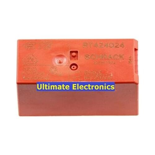 5pcs RT424024 24VDC 24V Two open and two closed 8A 8 feet