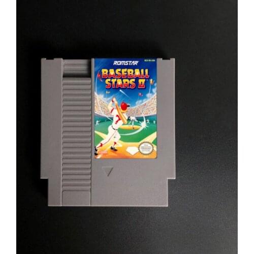 Baseball Stars II - 72 Pins 8 Bit Game Cartridge