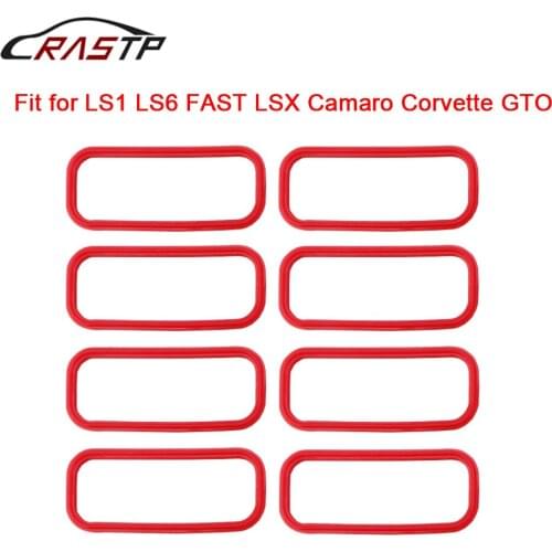 8Pcs LS1 LS6 FAST LSX Intake Manifold Seal Oring Gasket for Camaro for Corvette LS GTO RS-CR1824