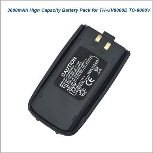 3600mAh DC7.2V Li-ion THUV8000D Battery Pack for TYT TH-UV8000D TC-8000V