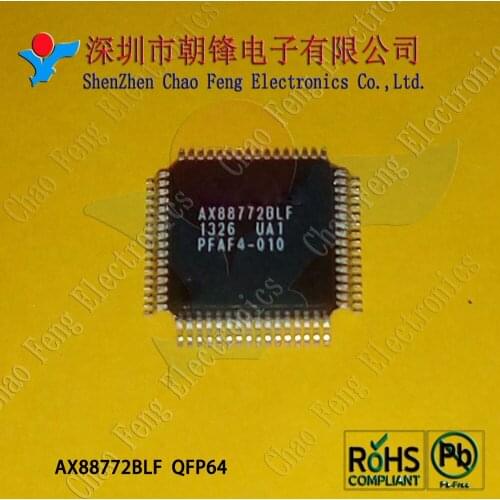 5PCS AX88772BLF AX88772 AX88796BLI BU9543KV-E2 BU9543KV WJCE6353 RTD2270CLW RTD2270 QFP64 New Original