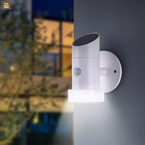 Solar SL1844 sensor wall light moonlight Intelligent light perception waterproof lightning protection Sensing angle 90 degree
