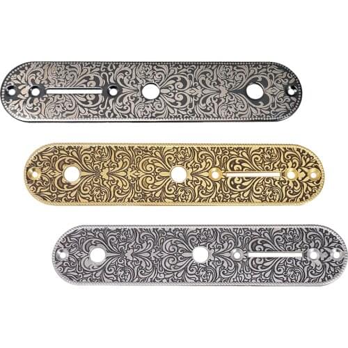 Zinc Alloy Electric Guitar Bridge Switch Control Plate for Telecaster TL TELE Replacements