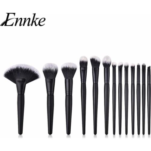 ENNKE Eyebrow Eyeliner Sponge Powder Eyeliner 13pcs Makeup Brush Set Makeup Brush Mix Tool Set