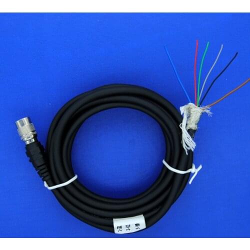 Hirose 6 pin (HR 10A-7P-6S) female with 5M cable for basler camera, high flex hirose 6pin basler GIGE AVT SFCC-6S normal cable