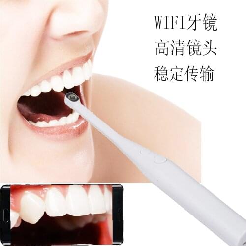WiFi Tooth Cleaning Camera HD Intraoral Endoscope LED Light USB Cable Inspection for Dentist Oral Real-time Video Dental Tool