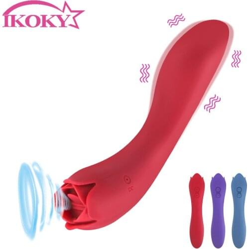 Tongue Licking Vibrator Oral Licking Tongue Vibrator Clit Sucking Stimulation Massager Masturbation Erotic Adult Sex Women Toys