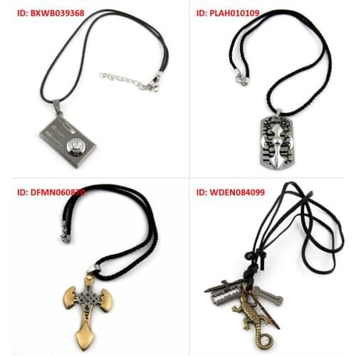 Fashion Jewelry Necklace Pendent Digital Camera Simple Cross Sword Bone Gecko