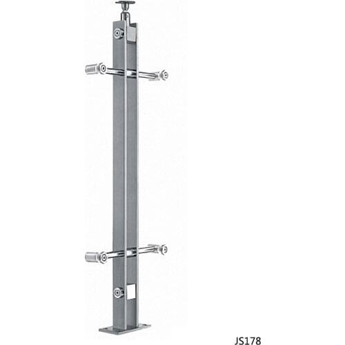 Freeshipping 950mm JS178 Column Customade Floor Mount Newel Handrail Armrest Post Pillar Pole for Staircase