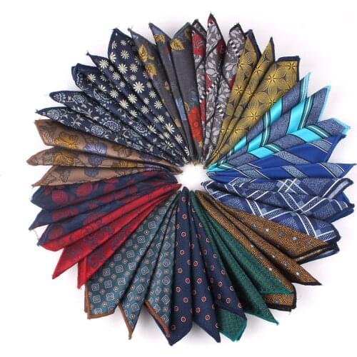 New Suit Pocket Square For Men Women Floral Chest Towel Hanky Gentlemen Hankies Mens Suits Handkerchief Pocket Towel
