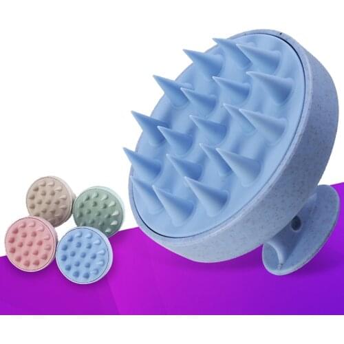 Handheld Silicone Scalp Shampoo Massage Brush Washing Shower Hair Massager Clean Brush Bath Shower Hair Cleaning Brush Comb