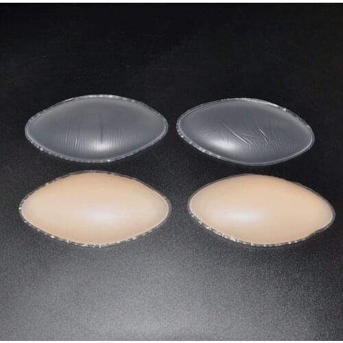 Silicone Bra Inserts Sexy Women Breast Pads Push Up Breast Enhancer Inserts Women Swimsuit Silicone Bra Pads