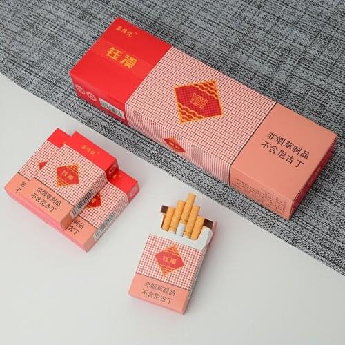 YUXI Herbal Tea Smoke Thick Branck Healthy Cigarettes No Nicotine Tobacco