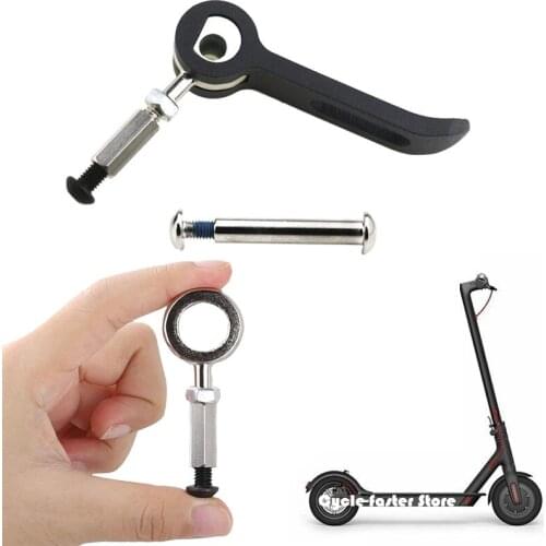 Pothook Hardened Folding Hook Lock Fixed Bolt Hinge Screw Bolt Aluminum Alloy Tools for Xiaomi Mijia M365 Electric Scooter Parts