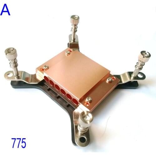 1pc pipe buckle for computer CPU heat pipe briquetting Cooler Fan Heat Sink heat pipe buckle splint tube clamp 6mm