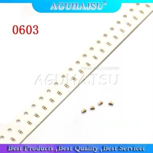 100pieces 10UF X5R error 20% 6.3V 0603 106 SMD thick film chip multilayer ceramic capacitor