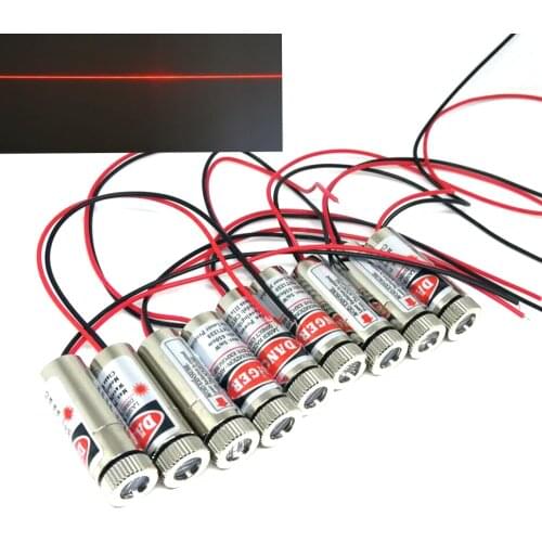9pcs Line Beam 650nm Red Laser Lights 5mw Diode Laser Module Positioning Sewing Tool