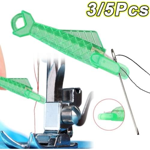 Fish Type Automatic Needle Threader for Sewing Machine Quick Needle Threader Stitch Insertion Tool Convenient Sewing Accessories