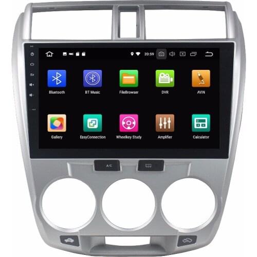 10.1" Android 9.0 Car Multimedia Player For Honda CITY 2006-2013 Car DVD Player 8 Core Car Radio 2 Din Audio Stereo DSP Recorder