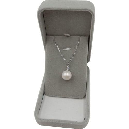 18 inch 925 silver link chain pearl pendant necklace,100% nature freshwater pearl in 14-17 mm big perfect round,AA grade