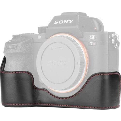 High quality Camera case half body bag for Sony a7m2 a7II a7r2 a7RII a7s2 Digital camera Bottom camera bag With Battery Opening