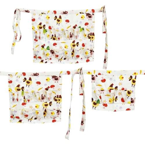 Egg Collection Apron Chicken Eggs Holder Aprons Housewife Multifunctional Apron for Kitchen Home Workwear