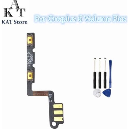 KAT For Oneplus 6 Volume Flex Cable Side Key Button Flex Cable Quality Guarantee