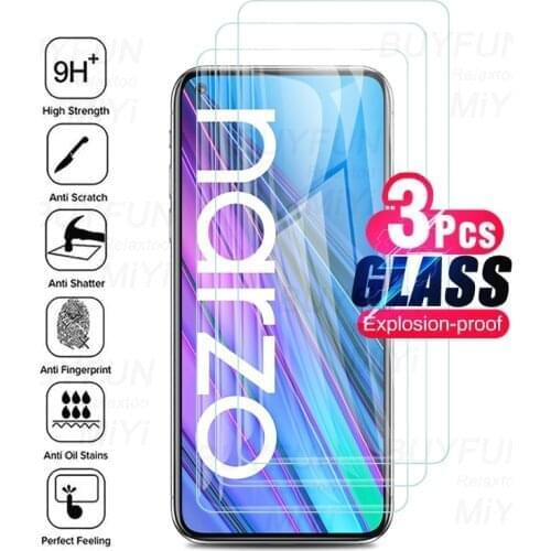 3Pcs For Realme Narzo30A 5G Tempered Glass Screen Protectors Realmi Relme Realm Narzo 30A 30 A A30 5G Protective Glass Guard 9H