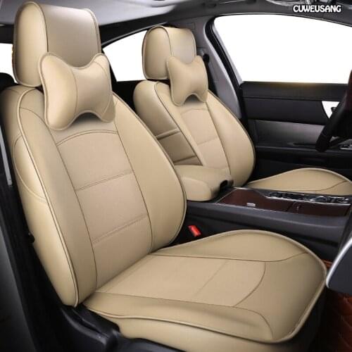 CUWEUSANG Custom Leather car seat cover For LEXUS RX270 RX350 RX450h RX300 RX330 RX400h RX200 NX200 NX300 NX300h seat cover cars