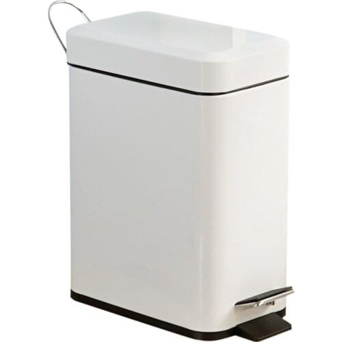 Stainless steel trash can trash can stainless steel pedals household bathroom special models 5 liters 3 Y