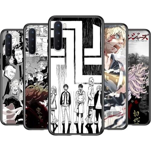 Soft TPU Tokyo Revengers Silicone Cover For OnePlus Nord CE 2 N100 N10 9 9R 8T 8 7T 7 6T 6 5T Pro Black Phone Case