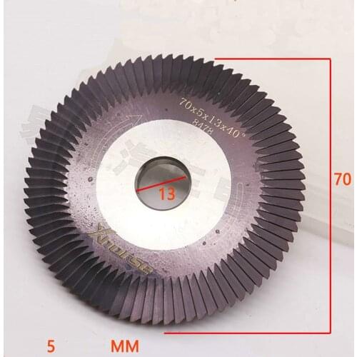 Original Xhorse Milling Cutter 70*5*13*40 Drill Bit For Condor XC-009 Key Cutting Machine XC009