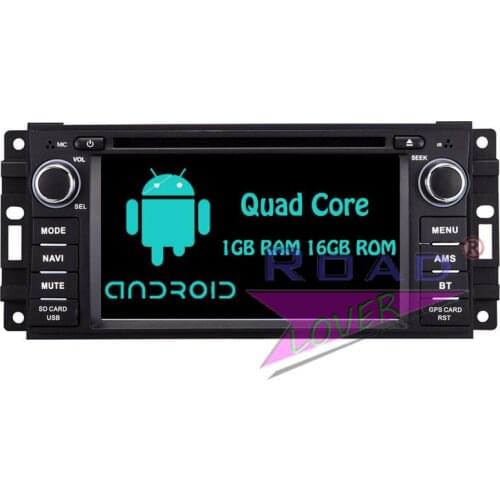 Roadloevr Android 6.0 Car DVD Player Auto Audio For Jeep Commander Wrangler Stereo GPS Navigation Magnitol 2 Din Multimedia MP3