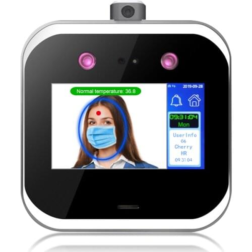 TIMMY body temperature scanner access control face recognition attendance system
