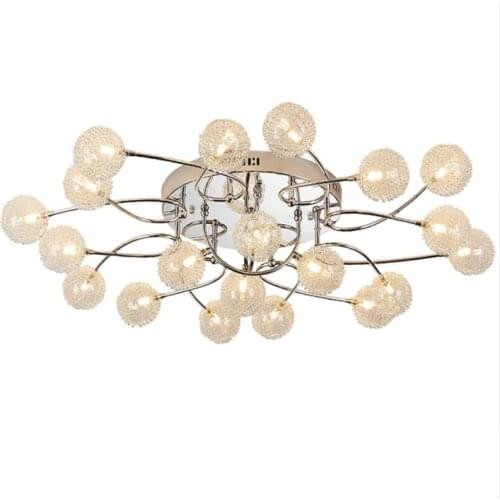 Ark light Original New Modern Siver Aluminum ball LED CEILING Lamp Living Room Light Bedroom Study Room ceiling LAMP