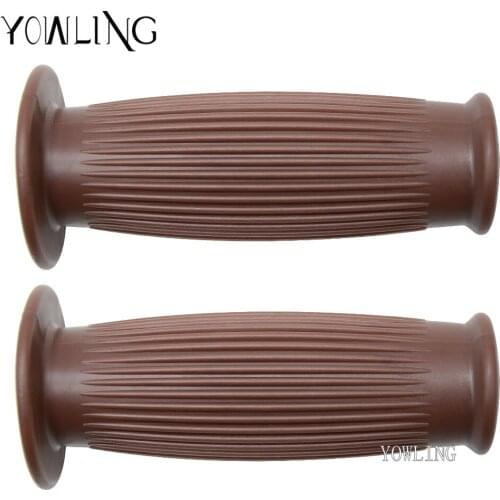 Vintage Handle Grips 7/8'' 22MM Motorbike Handle Hand Bar Motocross Gel Handlebar Grips Motorcycle Hand Grips Brake Hands ends