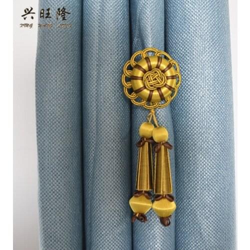 XWL 2Pcs Key Tassels Small Cord Curtain Tassel Fringe Hook Curtain Accessories DIY Valance Pillow Sofa Stage Tablecloth Decor