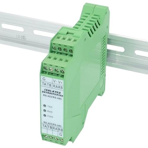 422 / 485 Industrial Repeater with Photoelectric Isolation and Lightning Protection RS485 / 422 Amplification Module