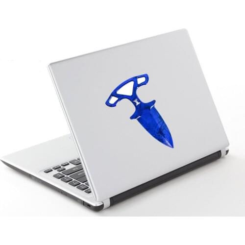 Car sticker 13cm x 9cm for CSGO Skin Shadow Dagger DIY Motorcycle Car stickers Fashion Occlusion Scratch Anime Bumper Decal