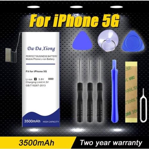 DaDaXiong 3150mAh For iPhone 5 battery for iPhone 5G battery +Free Tools