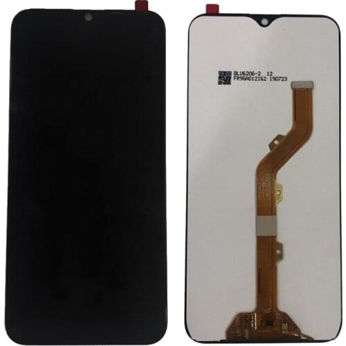 For Infinix S4 X626 LCD Display With Touch Screen Digitizer Assembly Replacement Parts 6.2" Original Black