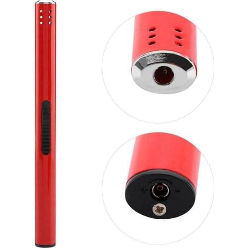 Long Fire Starter 9 colors Jet Lighter Aluminum Alloy Safe Torch Lighters for Candle Aromatherapy Barbecue Kitchen Igniter